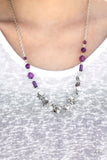 Reap The Whirlwind - Purple Necklace - Box 4 - Purple