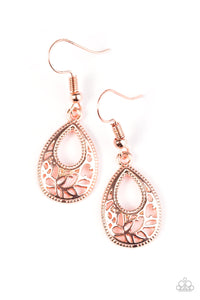 Drop A GLINT - Copper Earring