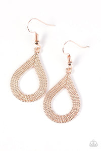 Give Me A GLINT! - Rose Gold Earring