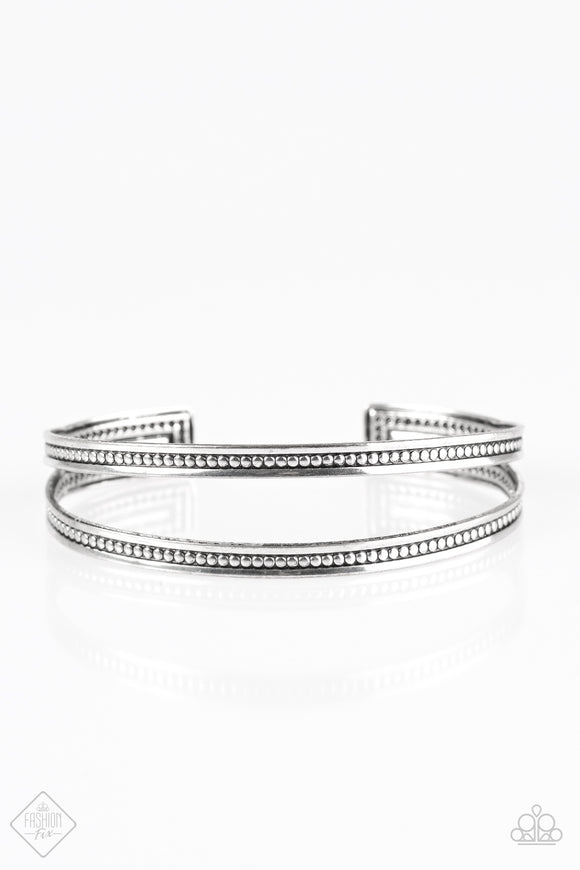 Make it Worth WILD - Silver Cuff Bracelet - Bangle Silver Box