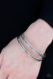 Make it Worth WILD - Silver Cuff Bracelet - Bangle Silver Box