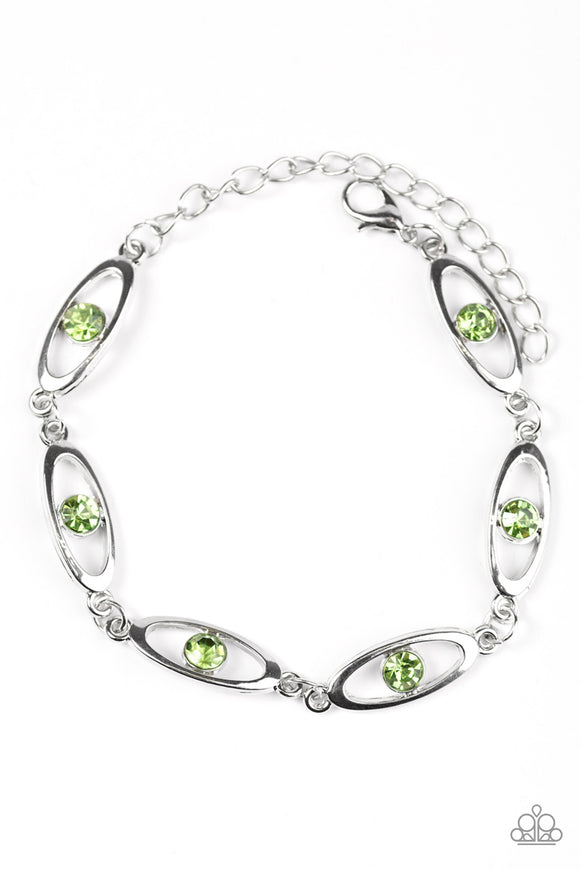 Starry Eyed - Green Bracelet
