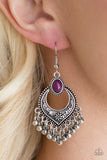 Wild Wanderings - Purple Earring