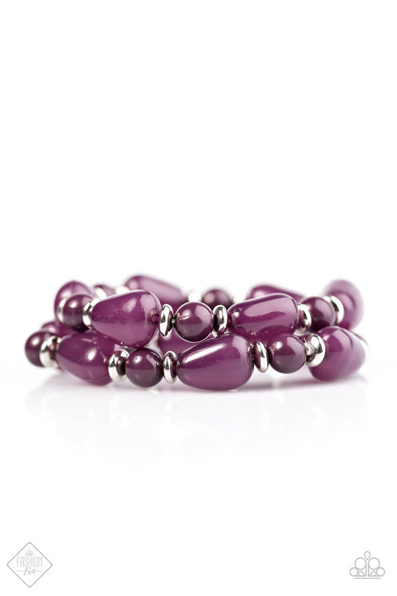 Show Us HUE's Boss - Purple Bracelet