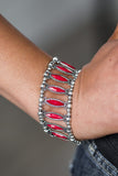 A Self-Made GLAM - Red Stretch Bracelet