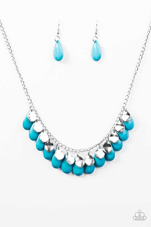 Tropical Storm - Blue Necklace - Box 5 - Blue