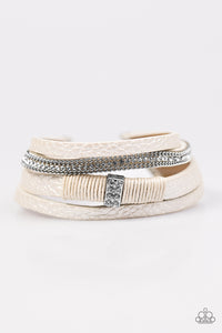 Glamor-azzi - White Urban Bracelet