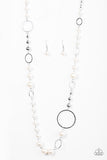 Lady Etiquette - White Necklace - Box 10 - White