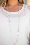 Lady Etiquette - White Necklace - Box 10 - White