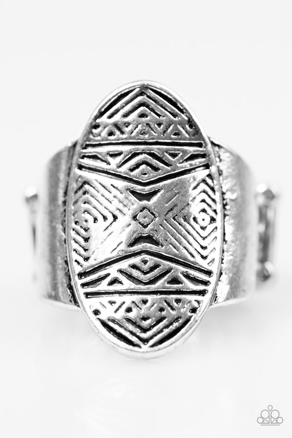 Tiki Tahiti - Silver Ring - Box 12