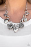 With All your Heart - Silver Necklace - Box 11 - Silver