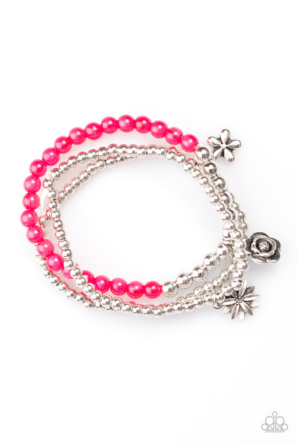 Gardenia Party - Pink Bracelet