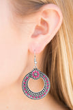 Colorful Coasts - Pink Earrings - Box PinkE5