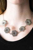 Floral Fluorescence - Silver Necklace - Box 20 - Silver