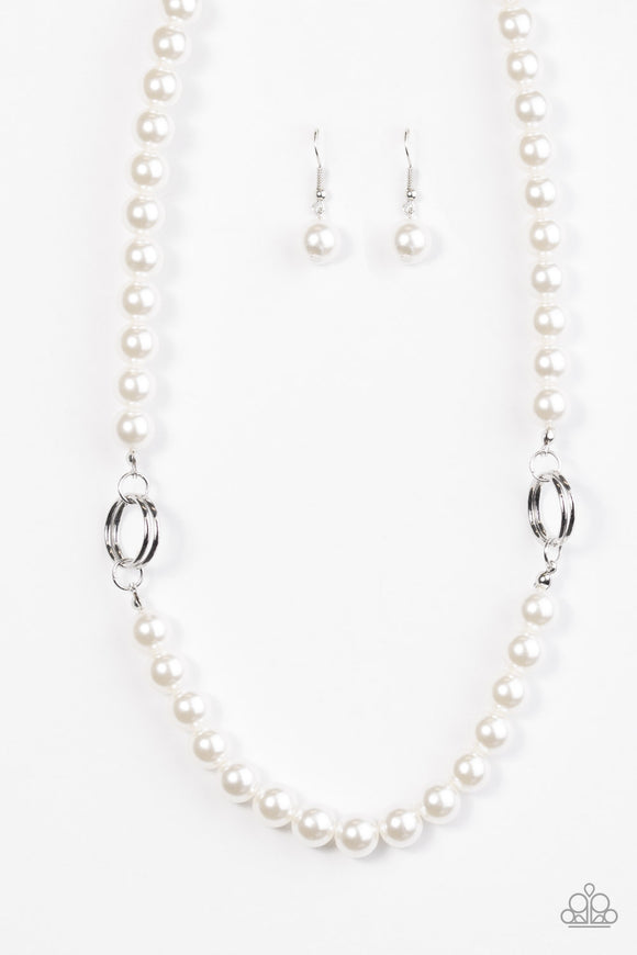 Romance Is In The Air -  White Necklace - Box 7 - White