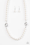 Romance Is In The Air -  White Necklace - Box 7 - White