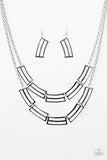 Right On Track - Silver Necklace - Box 20 - Silver