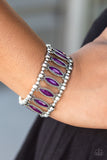 A Self-Made GLAM - Purple Stretch Bracelet