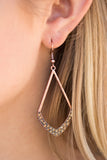 Double Dip - Copper Earring