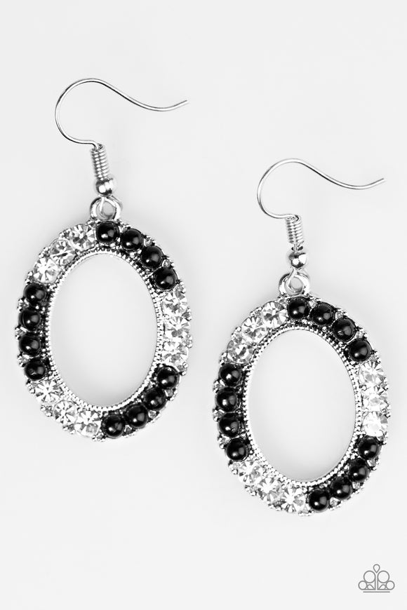 Boss Glam - Black Earring