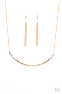 Slaying The Shimmer - Gold Necklace