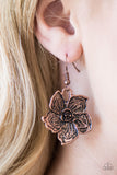 Hibiscus Grove - Copper Earring