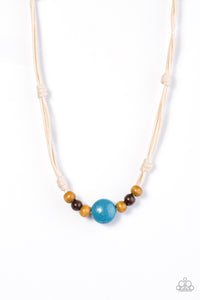 Hidden Canyon - Blue Urban Necklace