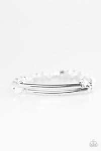 Life Is A GLEAM - Silver Bracelet - Stretch Silver Box