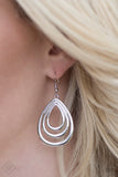 Let It Ripple - Silver Earrings