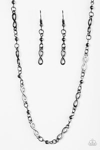 Infinite Beauty - Black Necklace - Box 8 - Black