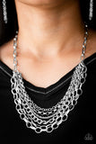 Color Bomb - Silver Necklace - Box 8 - Silver