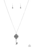 Got it on Lock - white - Necklace - Box 20 - Silver