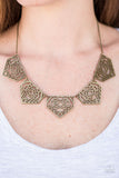 Hacienda Heights - Brass Necklace - Box 5 - Brass