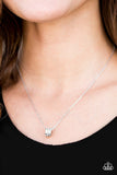 Sparkle Etiquette - White Necklace - Box 11 - White