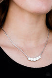 Speaking Of Sparkle - White Necklace - Box 5 - White