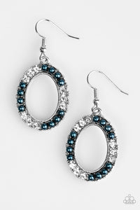 Boss Glam - Blue Earrings