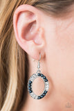 Boss Glam - Blue Earrings