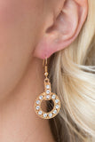 Midnight Ball - Gold Earrings