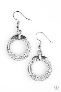 Ladies GLAM - White Earring