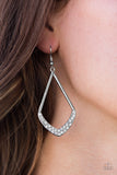 Double Dip - Silver Earrings