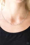 GLISTEN To Me - Silver Necklace - Box 16 - Silver