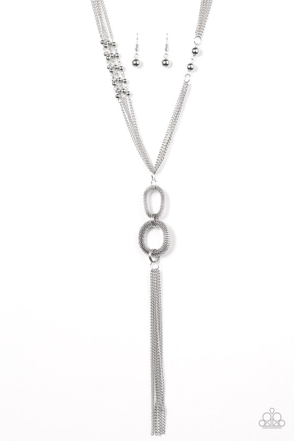 FLASH OUT - Silver Necklace - Box 14 - Silver