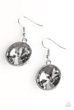 Classy And Glassy - Silver Earring