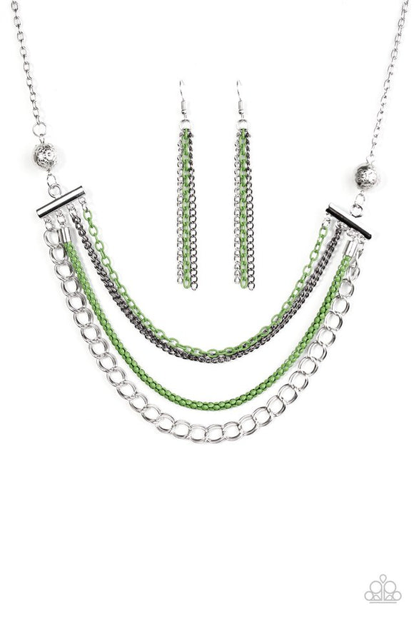 High-Intensity - Green Necklace - Box 1 - Green