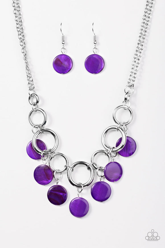 Coastal Adventure - Purple Necklace - Box 4 - Purple