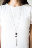 I WHEEL, If You WHEEL - Purple Necklace - Box 5 - Purple