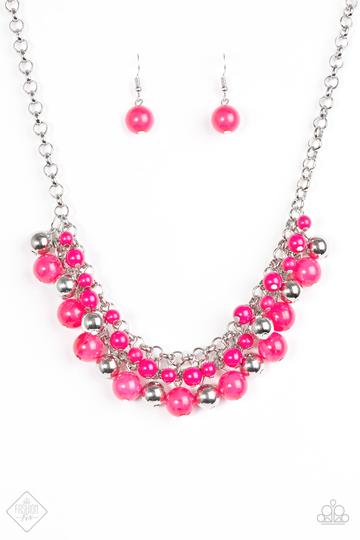 For The Love Of Fashion - Pink Necklace - Box 5 - Pink