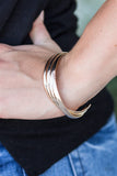 Best In DOWNTOWN - Gold Cuff Bracelet - Bangle Gold Box