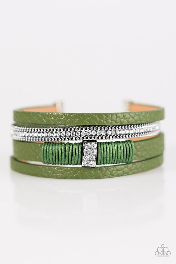 Glamor-azzi - Green Urban Bracelet