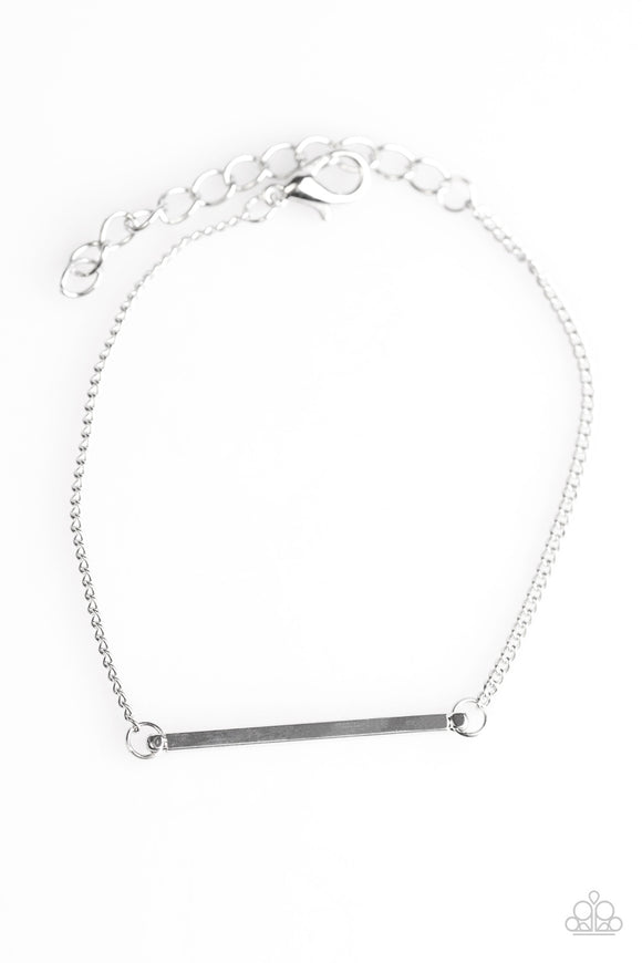 Simple Shimmer - Silver Bracelet - Clasp Silver Box